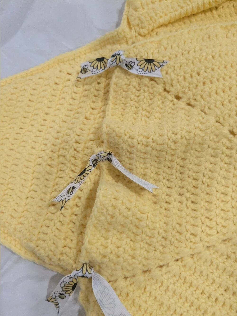 🔥Handmade Yellow Star-Shaped Baby/Child Hooded Wrap 0-4;6 Months